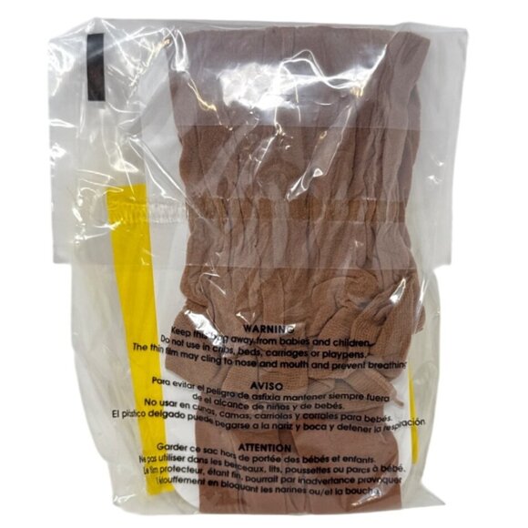 Parks Brown Tights Medium 7-10 For Girls 87% Nylon & 13% Spandex - Picture 2 of 2